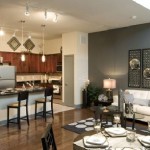 Post Eastside Apartment Living Area