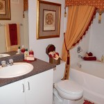 Clearwater Creek Apartment Washroom